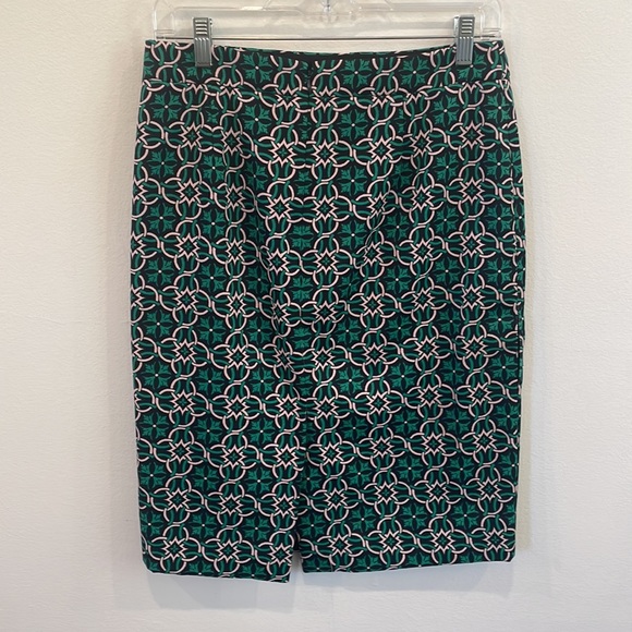 J.Crew Chain Link Pencil Skirt - Picture 2 of 3